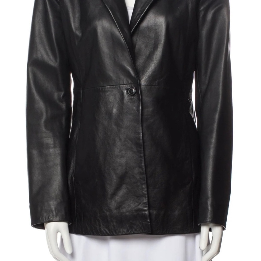 Reformation x Veda 100% Genuine Leather Jacket Size Medium / Small - Picture 2 of 6